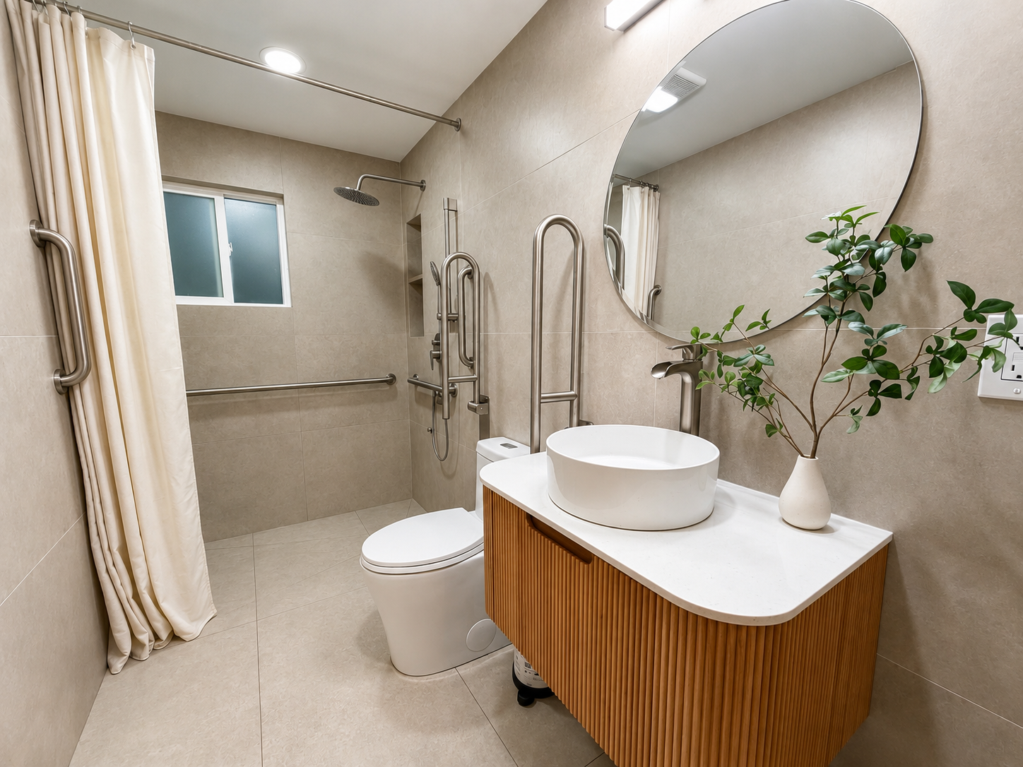 LumeraCare bathroom